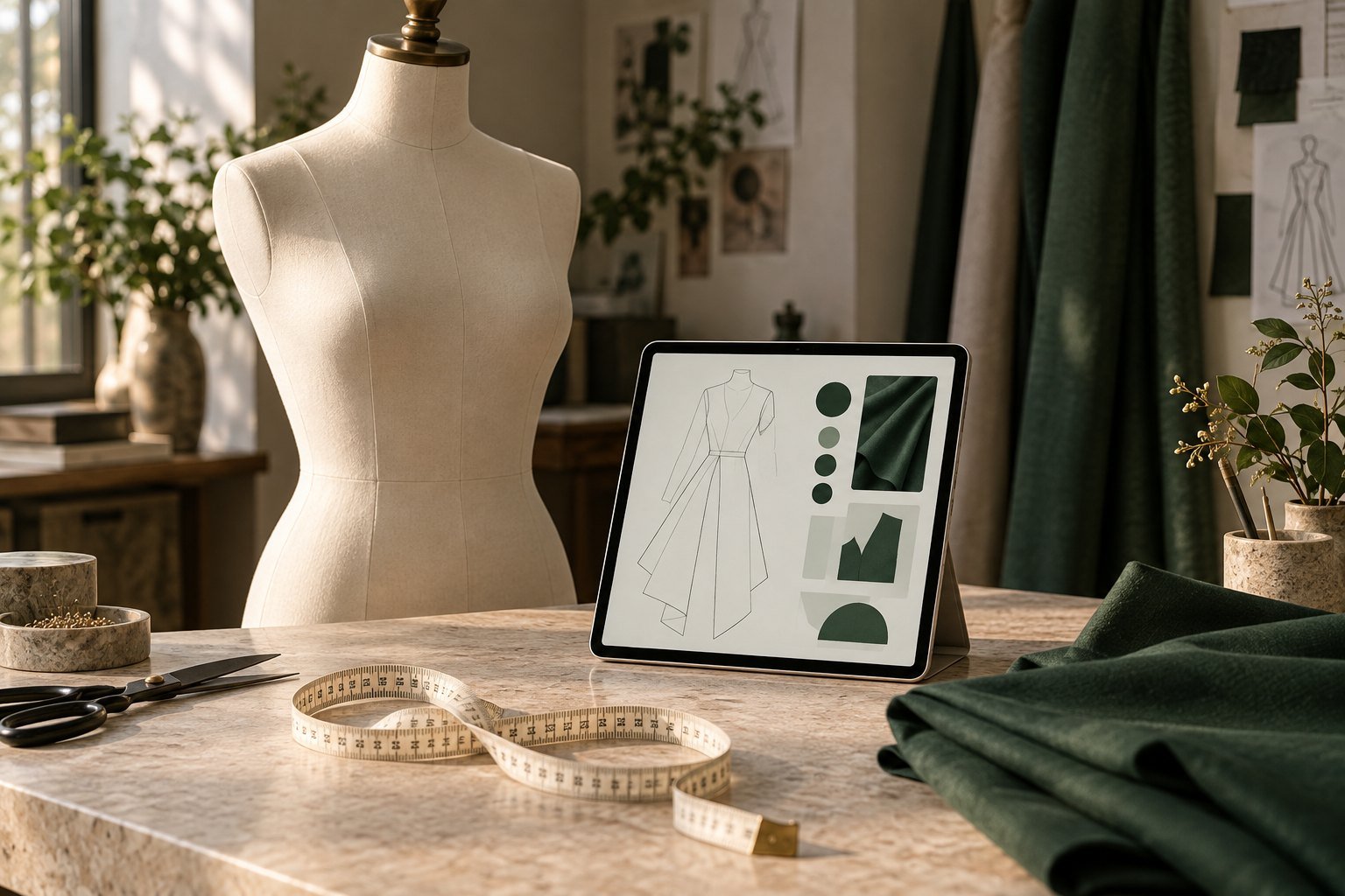 K2 Tailorly — conceptual brand imagery